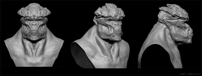 Creature and Character Concept Art by Ben Mauro