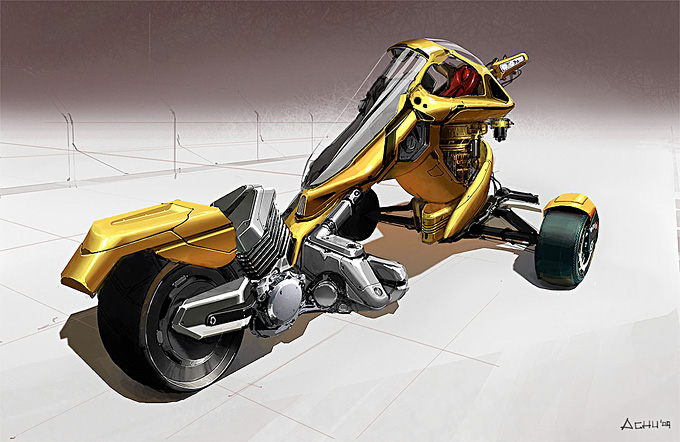 Cycle Concept Design by Alex Chin Yu Chu