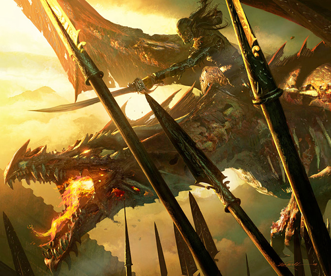 Michael Komarck Dragon