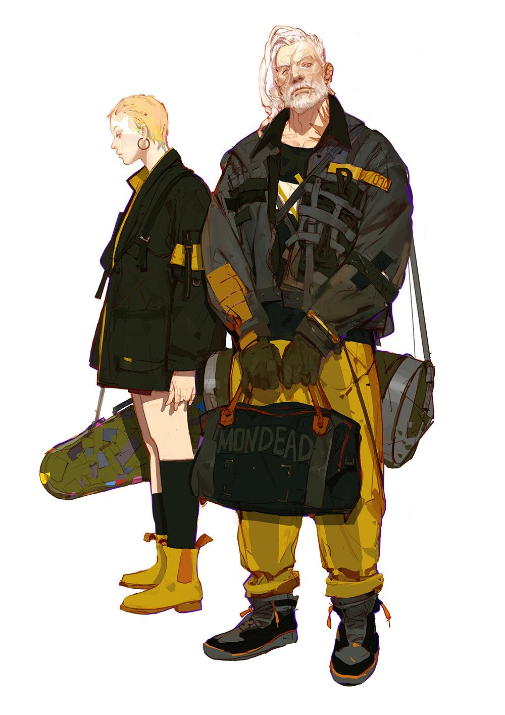 Min Yum Character Designs char mustard 2022 f