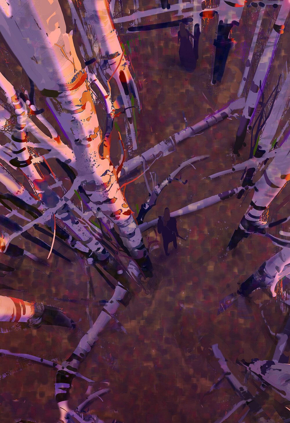 Min Yum Digital Art forest