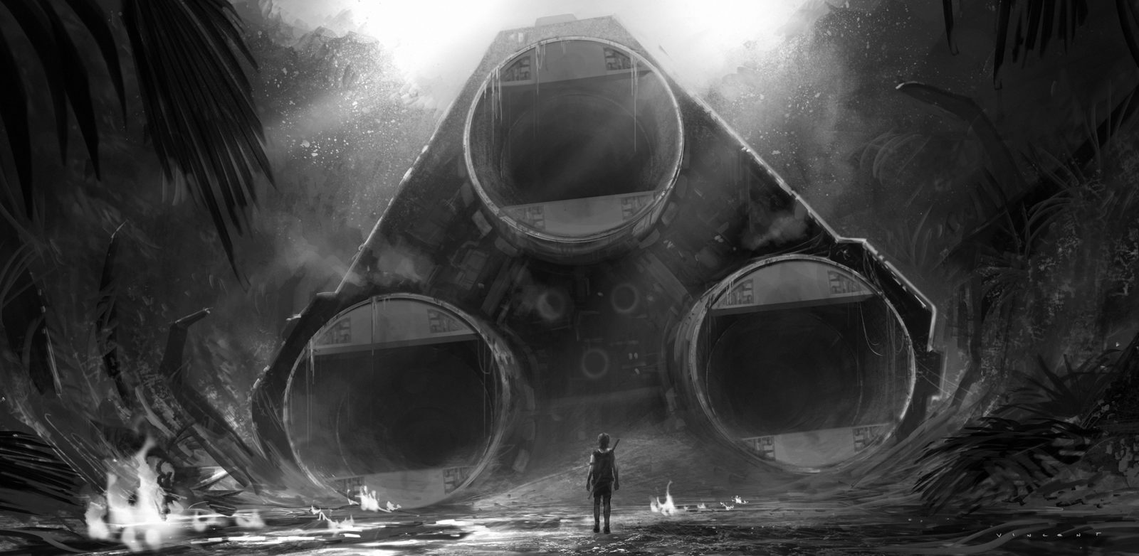 Star Wars Andor TV Series Concept Art Sketch V Jenkins 01