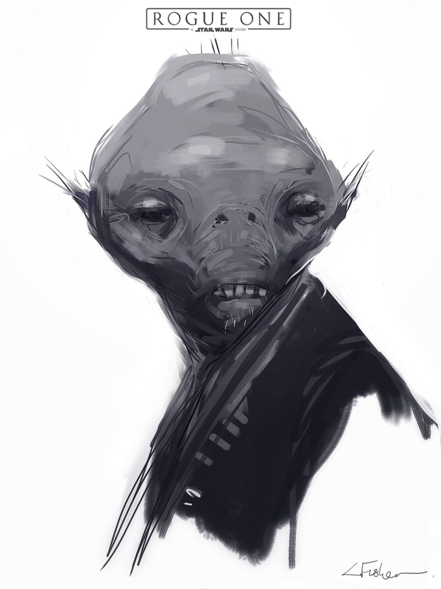 Star Wars Rogue One Concept Art Luke Fisher l v t