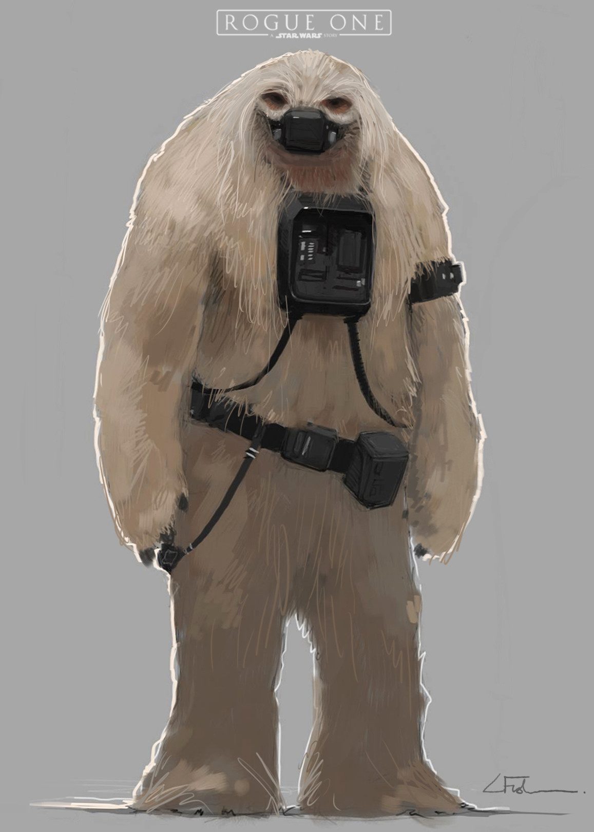 Star Wars Rogue One Concept Art Luke Fisher senna w