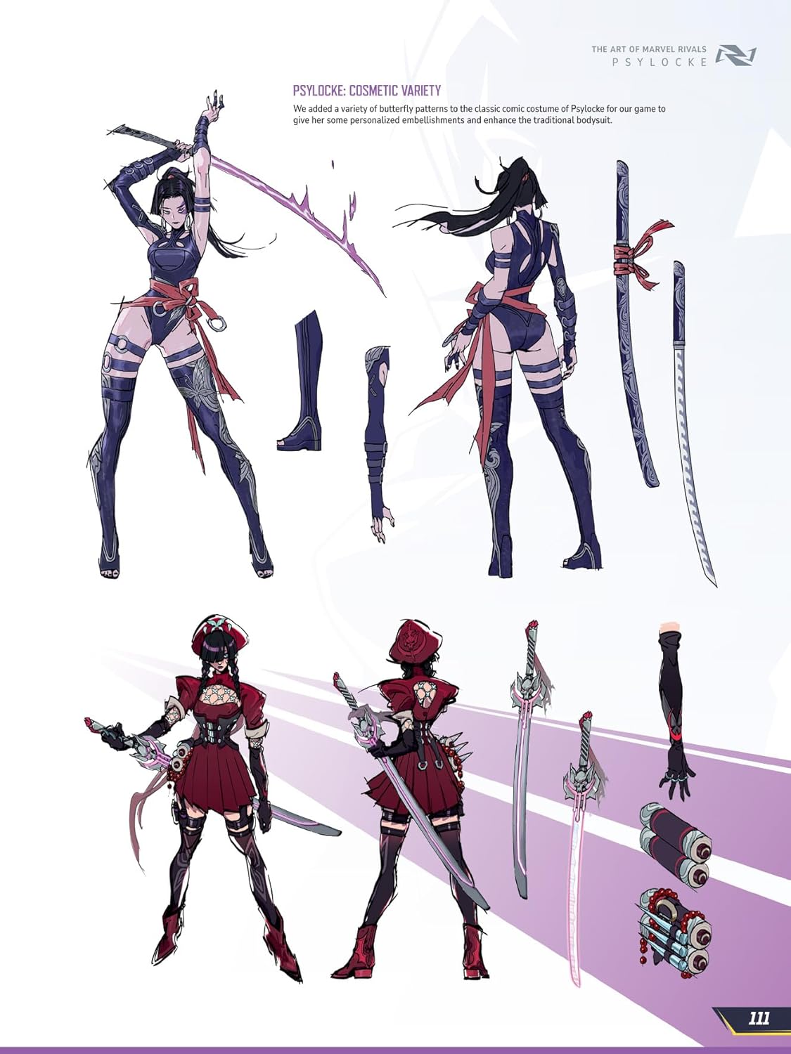 The Art of Marvel Rivals 111 Psylocke